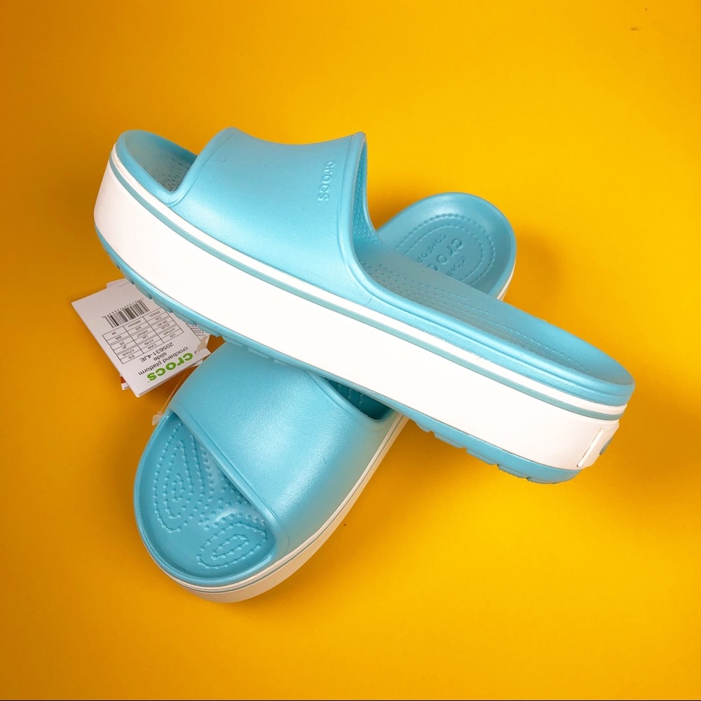 Crocs Platform Slides